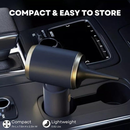 Wireless Mini Electric Blower for Car Cleaning and Household Dusting