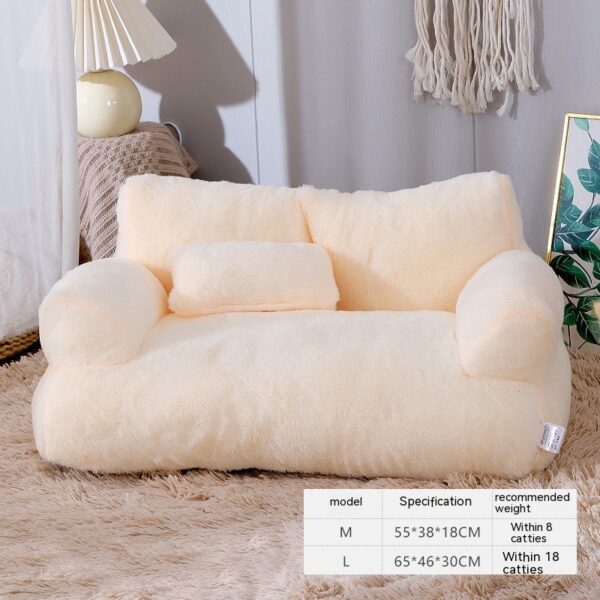 Luxury Cat Bed Sofa Winter Warm Cat Nest Pet Bed For Small Medium Dogs Cats Comfortable Plush Puppy Bed Pet Supplies - Image 6