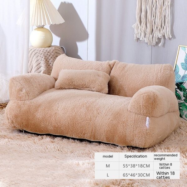 Luxury Cat Bed Sofa Winter Warm Cat Nest Pet Bed For Small Medium Dogs Cats Comfortable Plush Puppy Bed Pet Supplies - Image 9