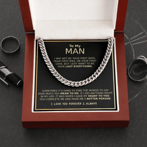 New 14K Single Round Dense Cuban Chain Men's Titanium Steel Necklace Bracelet - Image 3