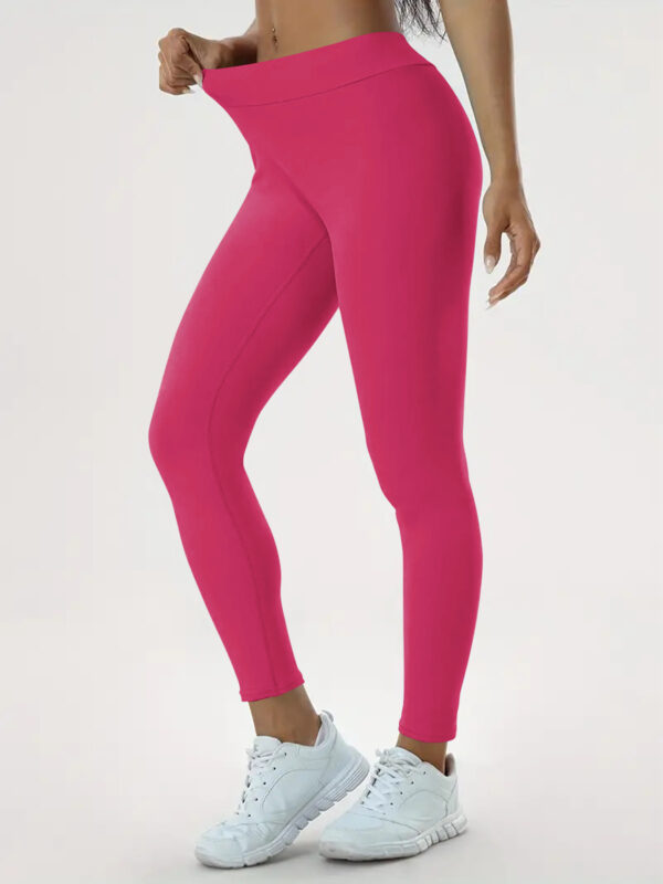 Women's Yoga Pants High Waist Lift High Elastic Tight Fitness Trousers - Image 6