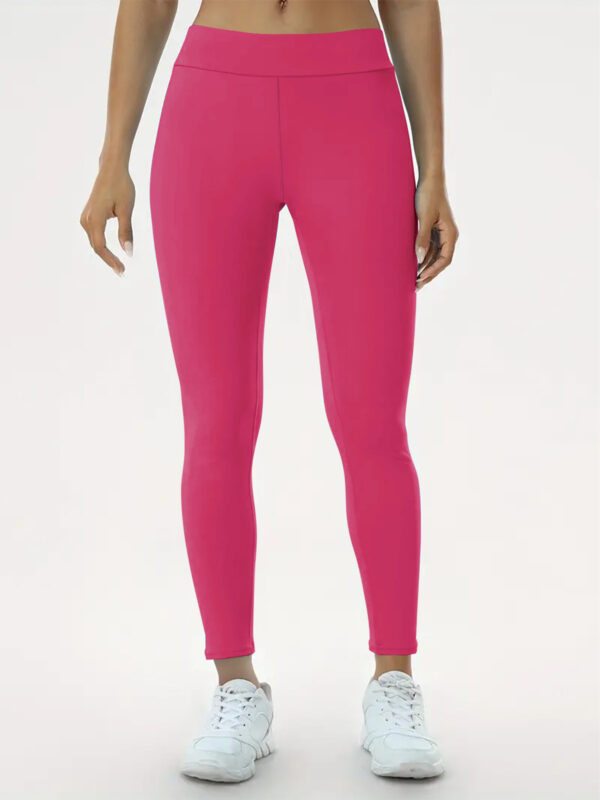 Women's Yoga Pants High Waist Lift High Elastic Tight Fitness Trousers - Image 8