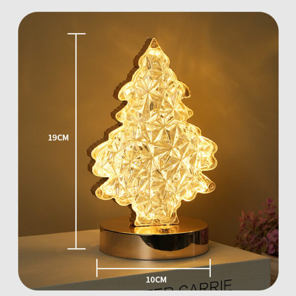 Creative Small Night Lamp Charging Touch Three-color Home Decor - Image 4