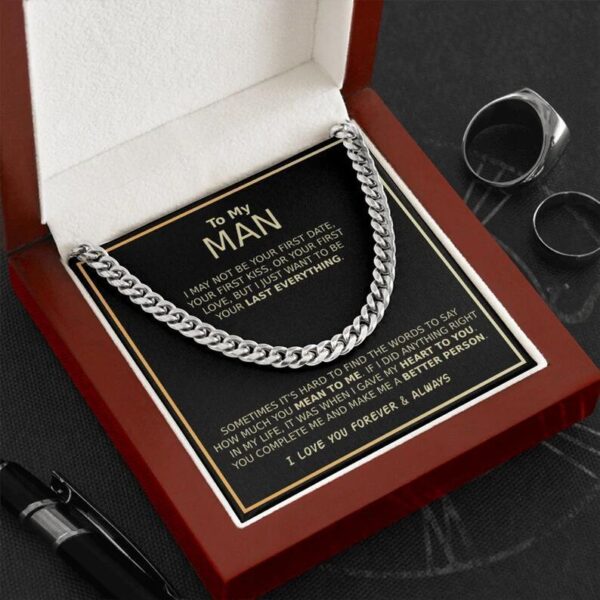 New 14K Single Round Dense Cuban Chain Men's Titanium Steel Necklace Bracelet - Image 5