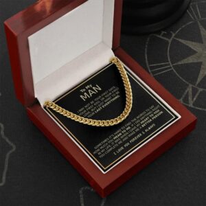 New 14K Single Round Dense Cuban Chain Men's Titanium Steel Necklace Bracelet