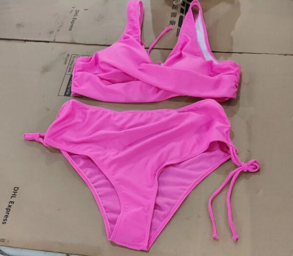 Fashion Strappy Bikini Swimsuit Woman - Image 2